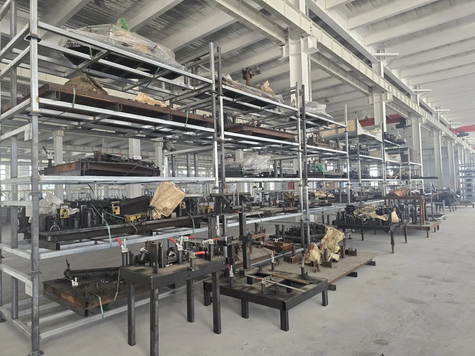Factory tooling and fabrication area