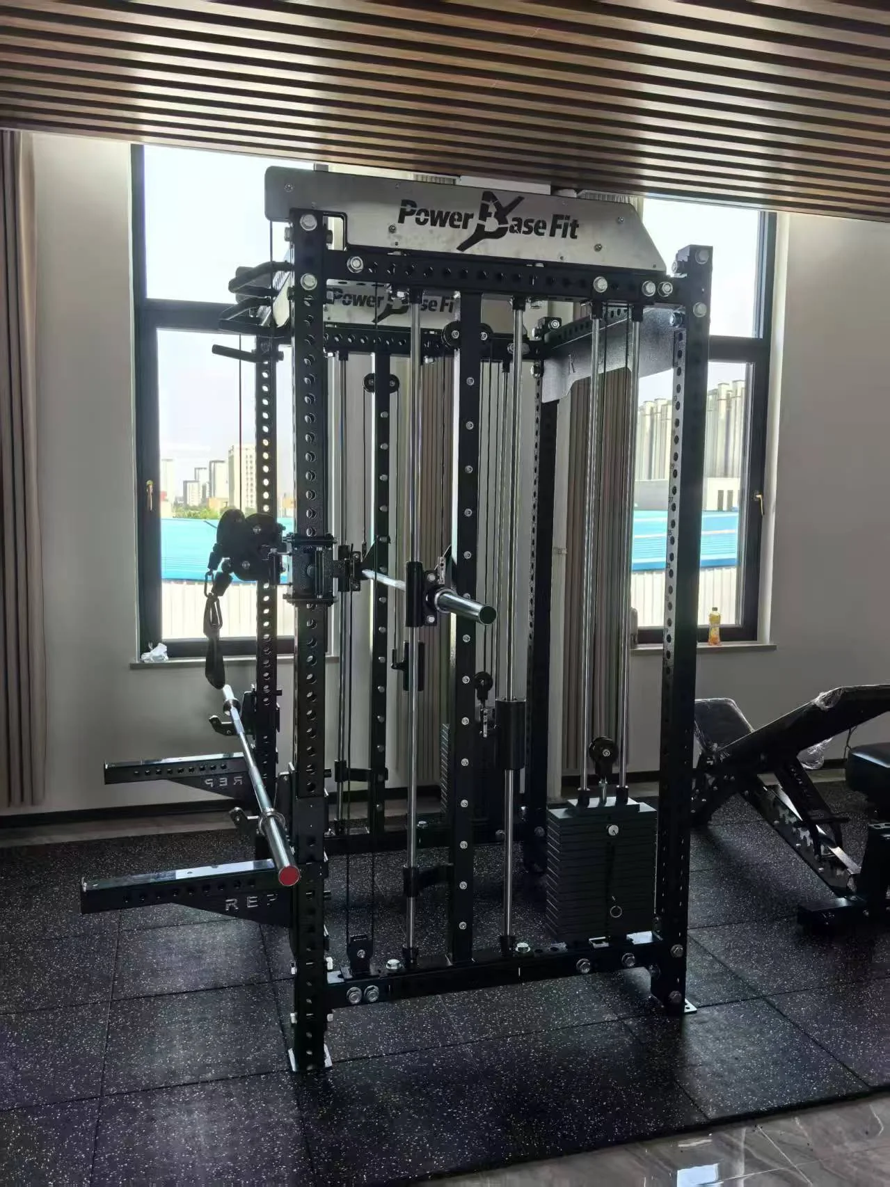 Compact multifunctional trainer available for private-label manufacturing