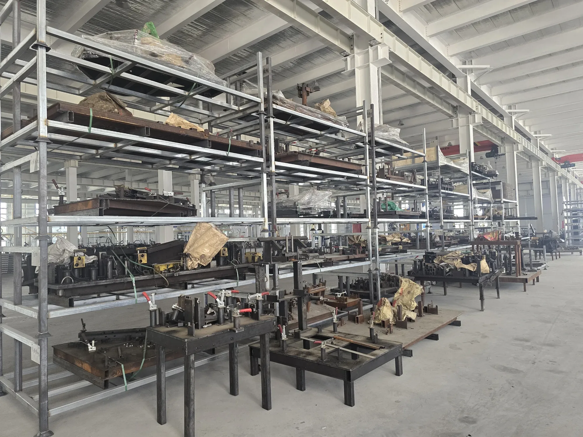 Factory tooling and fabrication area